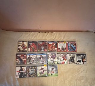Lote Juegos PS3: UFC, NBA, FIFA, Call of Duty