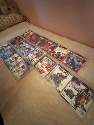 Lote Juegos PS3: UFC, NBA, FIFA, Call of Duty