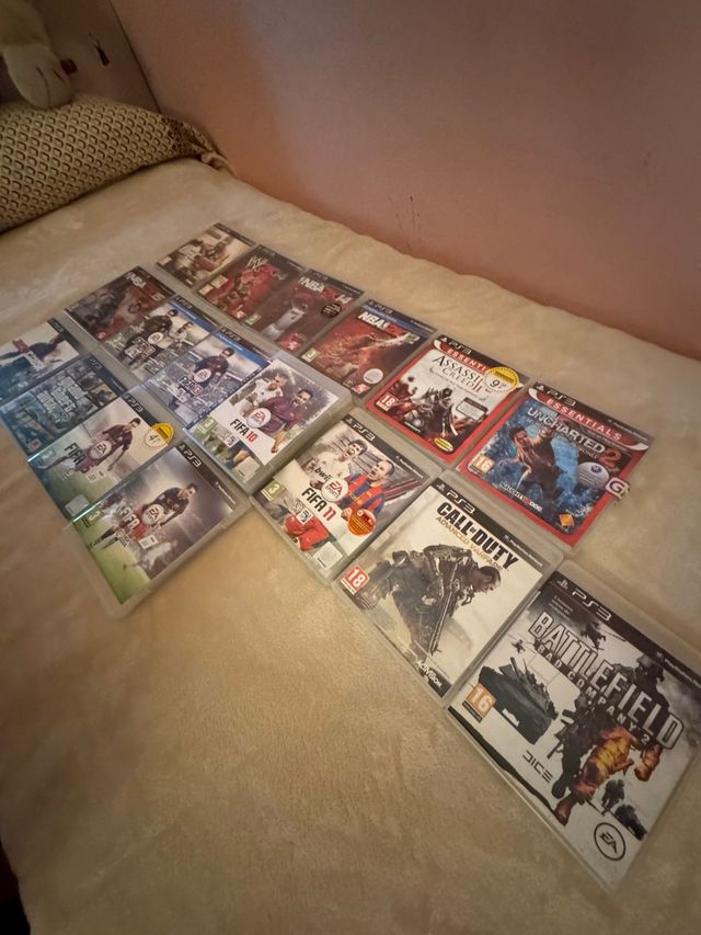 Lote Juegos PS3: UFC, NBA, FIFA, Call of Duty
