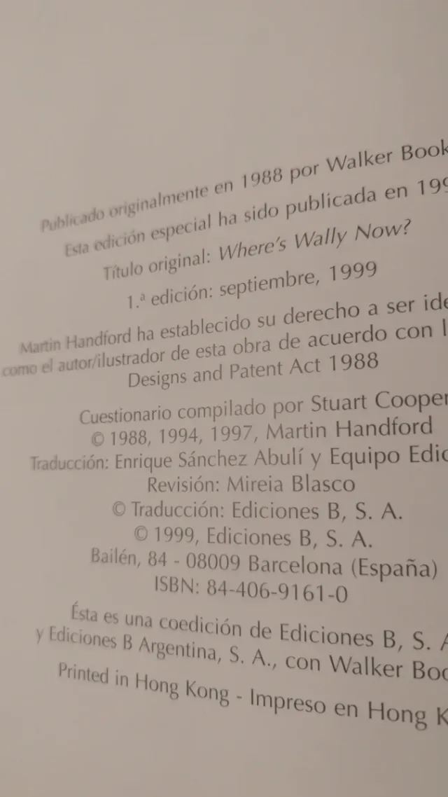 NUEVO ¿DONDE ESTA WALLY AHORA? (Spanish Edition)