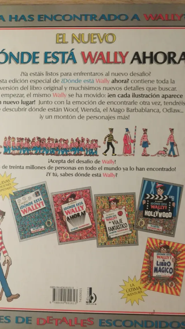 NUEVO ¿DONDE ESTA WALLY AHORA? (Spanish Edition)