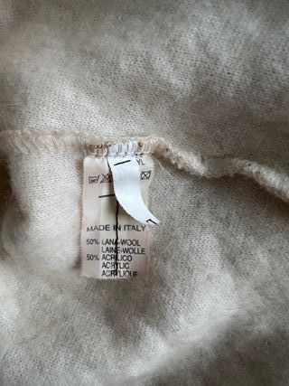 Giacchino corto beige con cintura fiocco-Taglia L