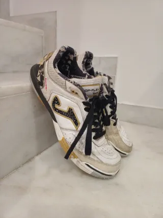 Zapatillas Futsal Joma Top Flex Blancas