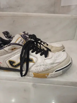 Zapatillas Futsal Joma Top Flex Blancas