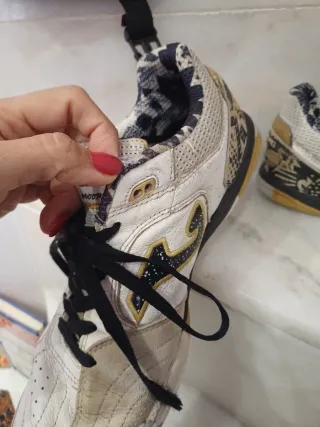 Zapatillas Futsal Joma Top Flex Blancas