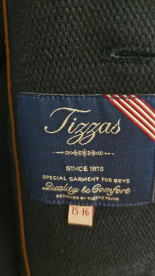 Chaqueta azul niño talla 15-16