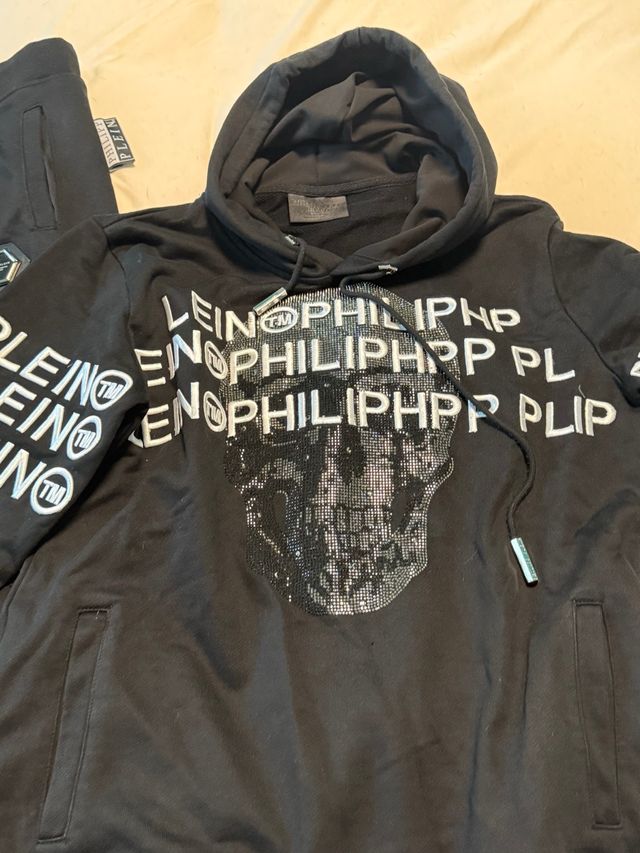 Conjunto Philipp Plein Negro