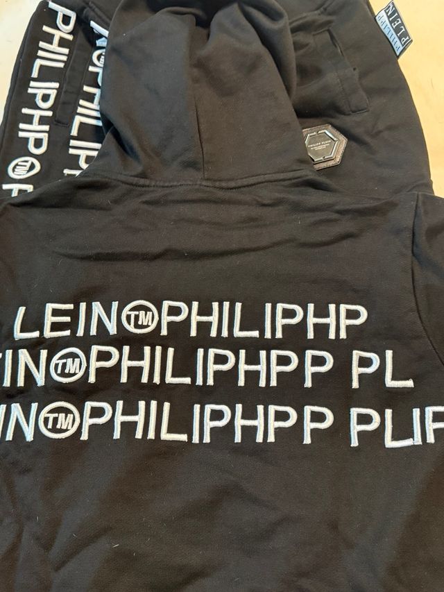 Conjunto Philipp Plein Negro