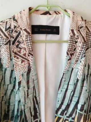 Chaqueta Kimono Zara Basic Multicolor Talla Única