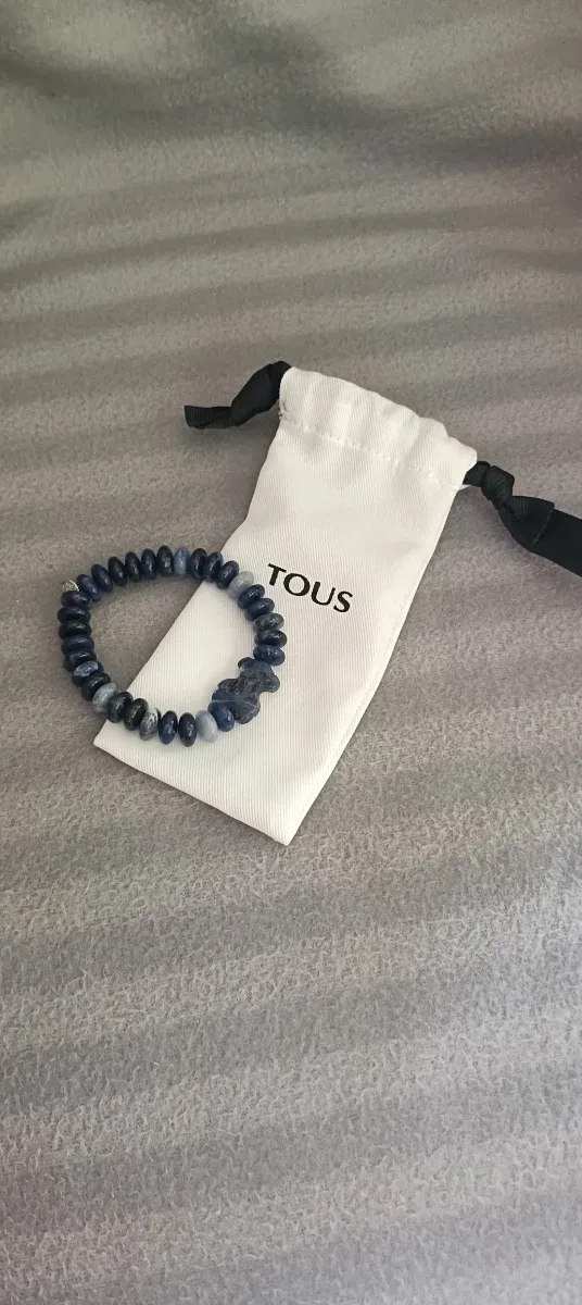 Pulsera Tous piedras azules y grises