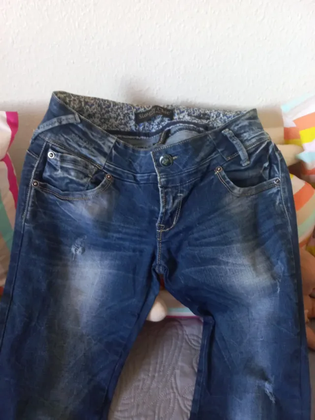 Pantalón Colombiano Azul