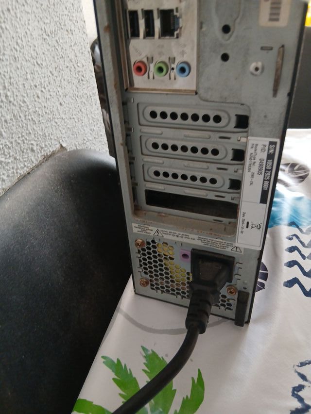 PC NEC Negro/Plateado