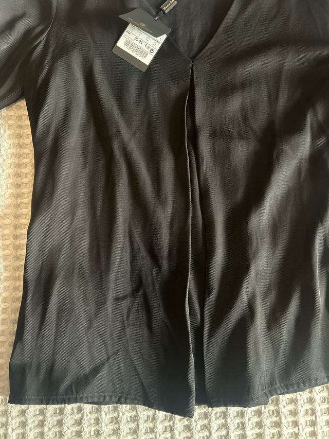 Blusa negra Massimo Dutti Talla L
