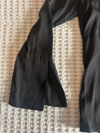 Blusa negra Massimo Dutti Talla L