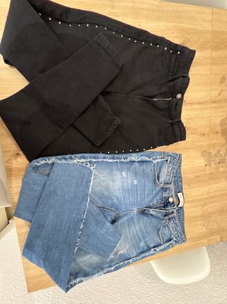 Pack 2 Pantalones Skinny Talla 36