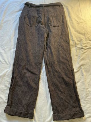 Pantalón Sita Murt invierno lana con cinturón