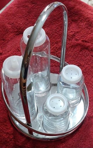 Set Lagostina Olio Aceto Sale Pepe