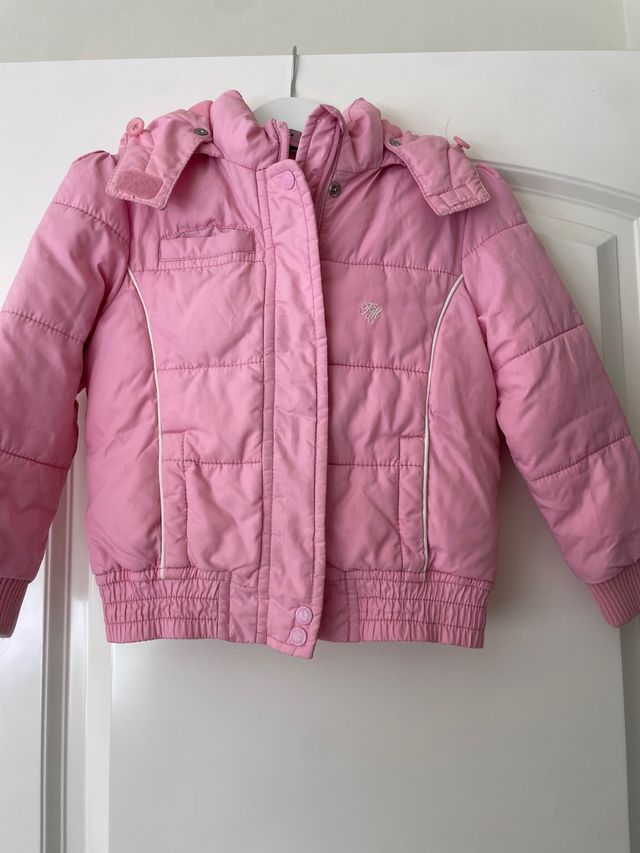 Cazadora niña Tommy Hilfiger rosa