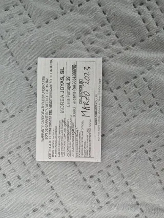 Reloj Casio Edifice Solar con cristal de zafiro