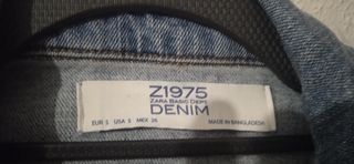 Cazadora vaquera de zara