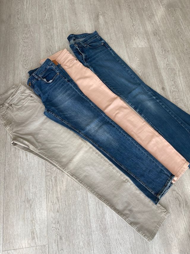 Lote 4 Pantalones Talla 40.