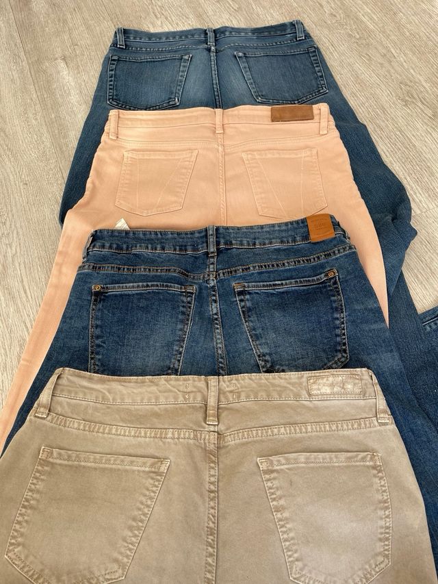 Lote 4 Pantalones Talla 40.