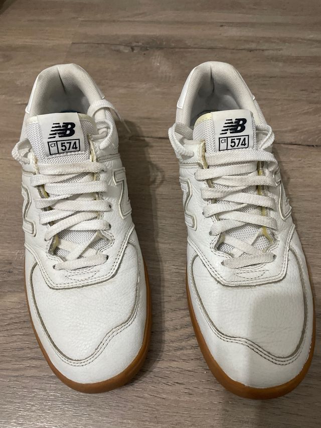 New Balance Blancas Goma Marrón Talla 44