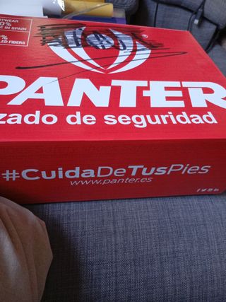 Botas de seguridad PANTERO negras