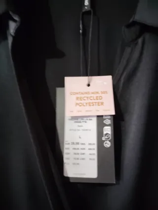 Vestido satén negro