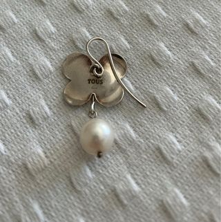 Pendientes Tous Perla Plata