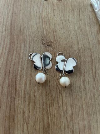 Pendientes Tous Perla Plata