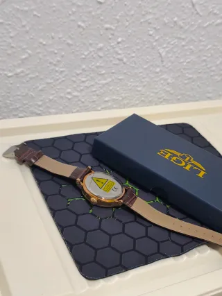 Reloj LIGE Mujer Negro y Dorado
