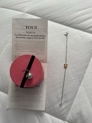 Pulsera plata Tous
