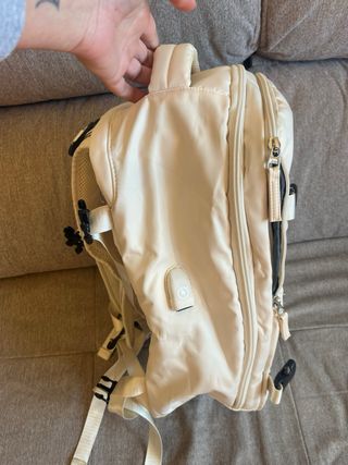Mochila de cabina 40x20x25cm color beige