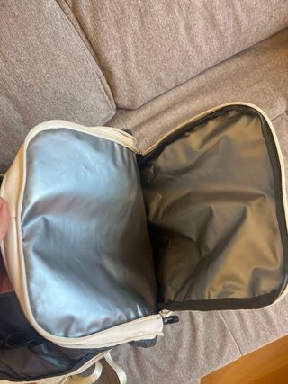 Mochila de cabina 40x20x25cm color beige