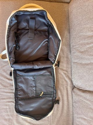 Mochila de cabina 40x20x25cm color beige