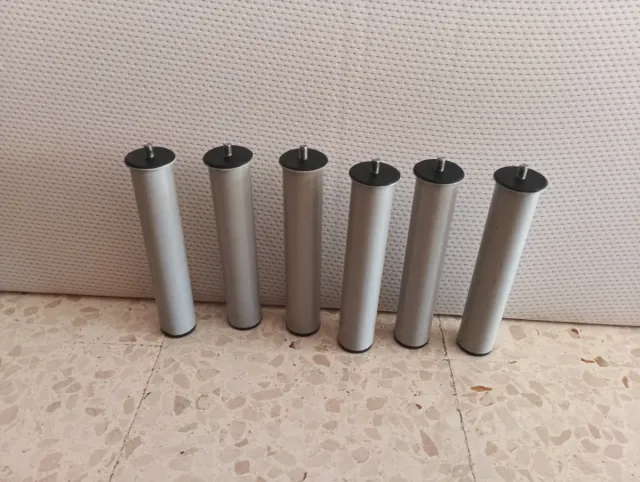 base tapizada 150/190 con 6 patas