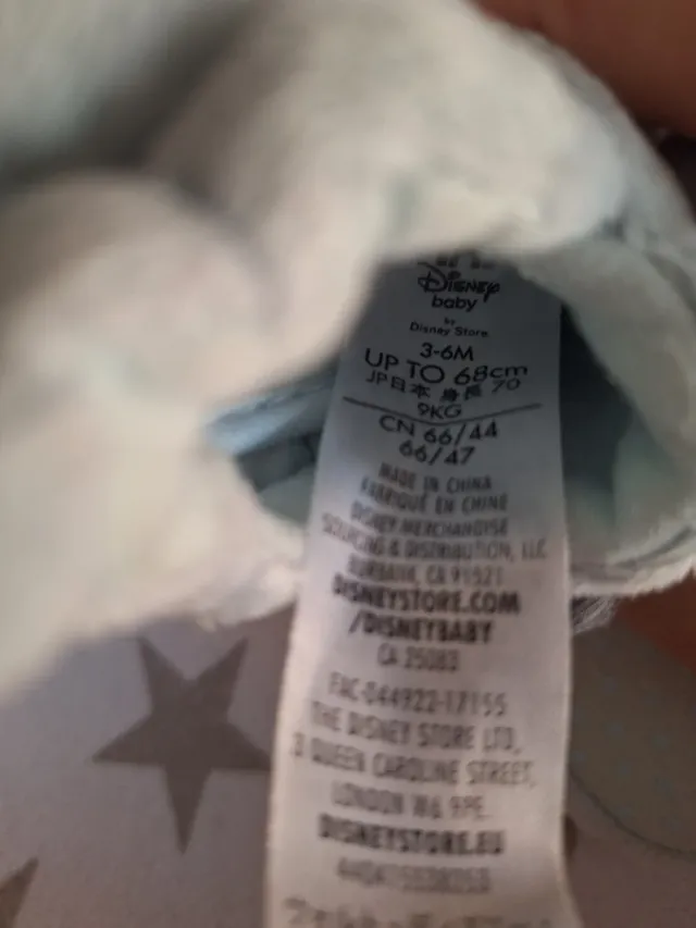 Zapatillas Mickey Bebé Disney 3-6 meses