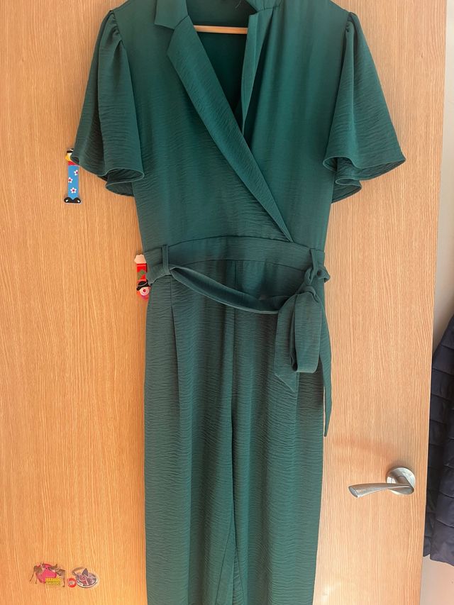 Mono Vestir Mujer Verde