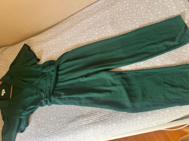 Mono Vestir Mujer Verde