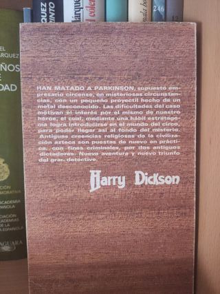 Lote de 2 libros de Harry Dickson