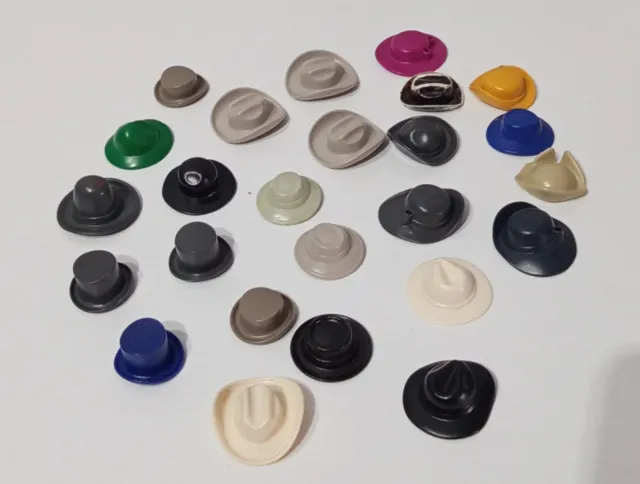 Lote de Sombreros Playmobil 25 piezas