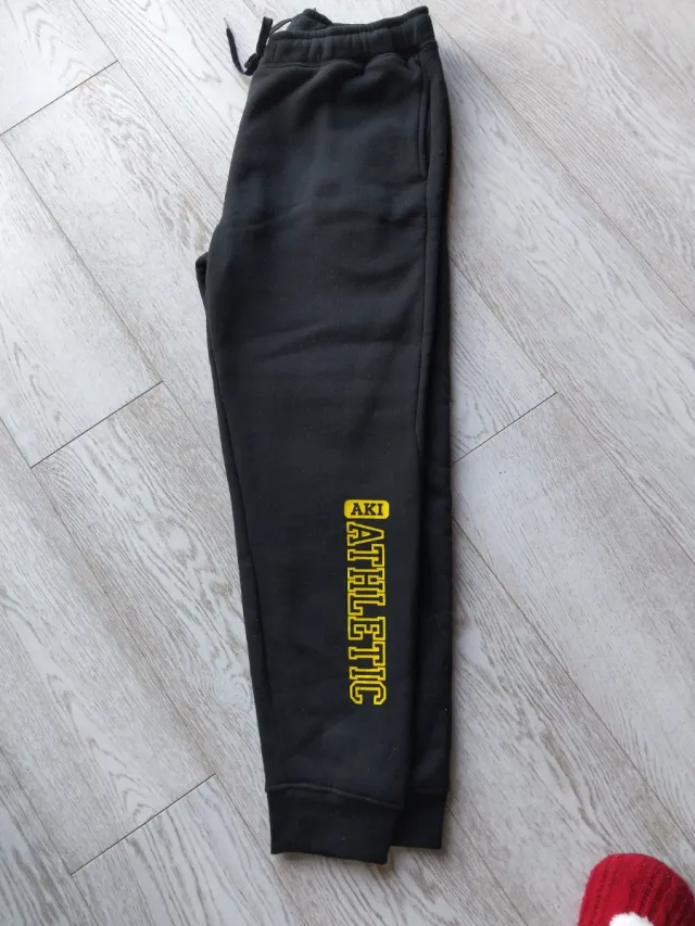 Pantaloni AKI felpa neri