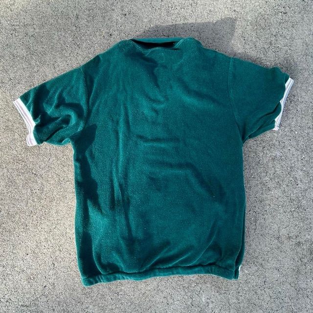 Supreme Sudadera Cremallera M Verde Blanco