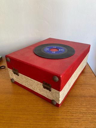 Tocadiscos Portátil Majorette Años 50