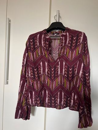 Blusa donna Please fantasia zig-zag