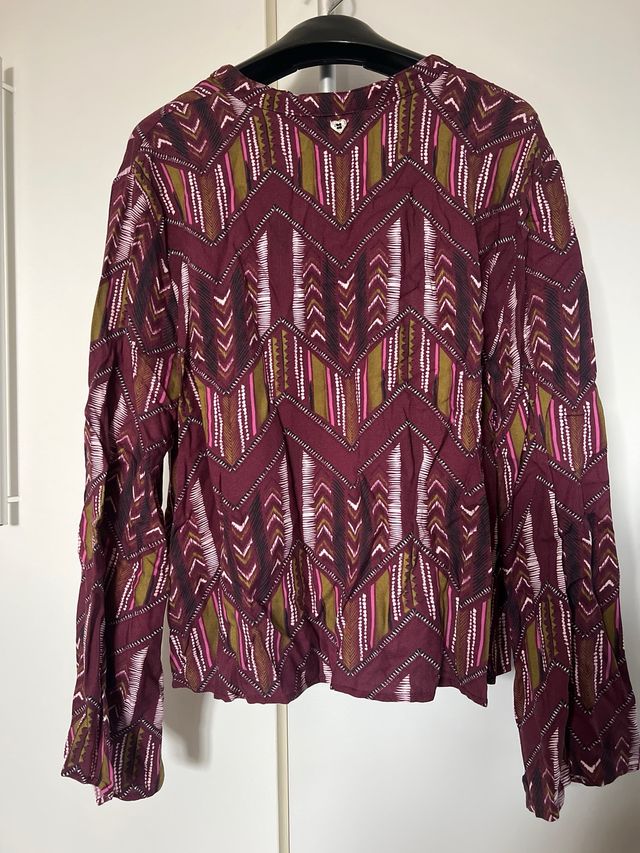 Blusa donna Please fantasia zig-zag