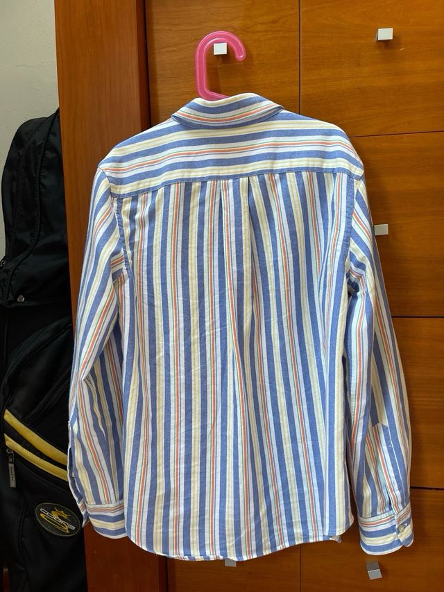 Camisa Polo Ralph Lauren T 10-12 Rayas