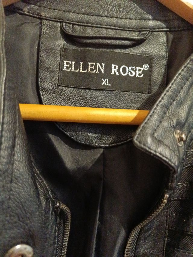 Cazadora Polipiel Negra