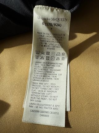 Camiseta Alexander McQueen Calavera Negra